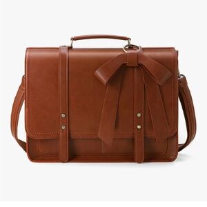 ecosusi bow briefcase / laptop bag / messenger bag